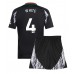 Maillot de foot Arsenal Ben White #4 Extérieur vêtements enfant 2024-25 Manches Courtes (+ pantalon court)